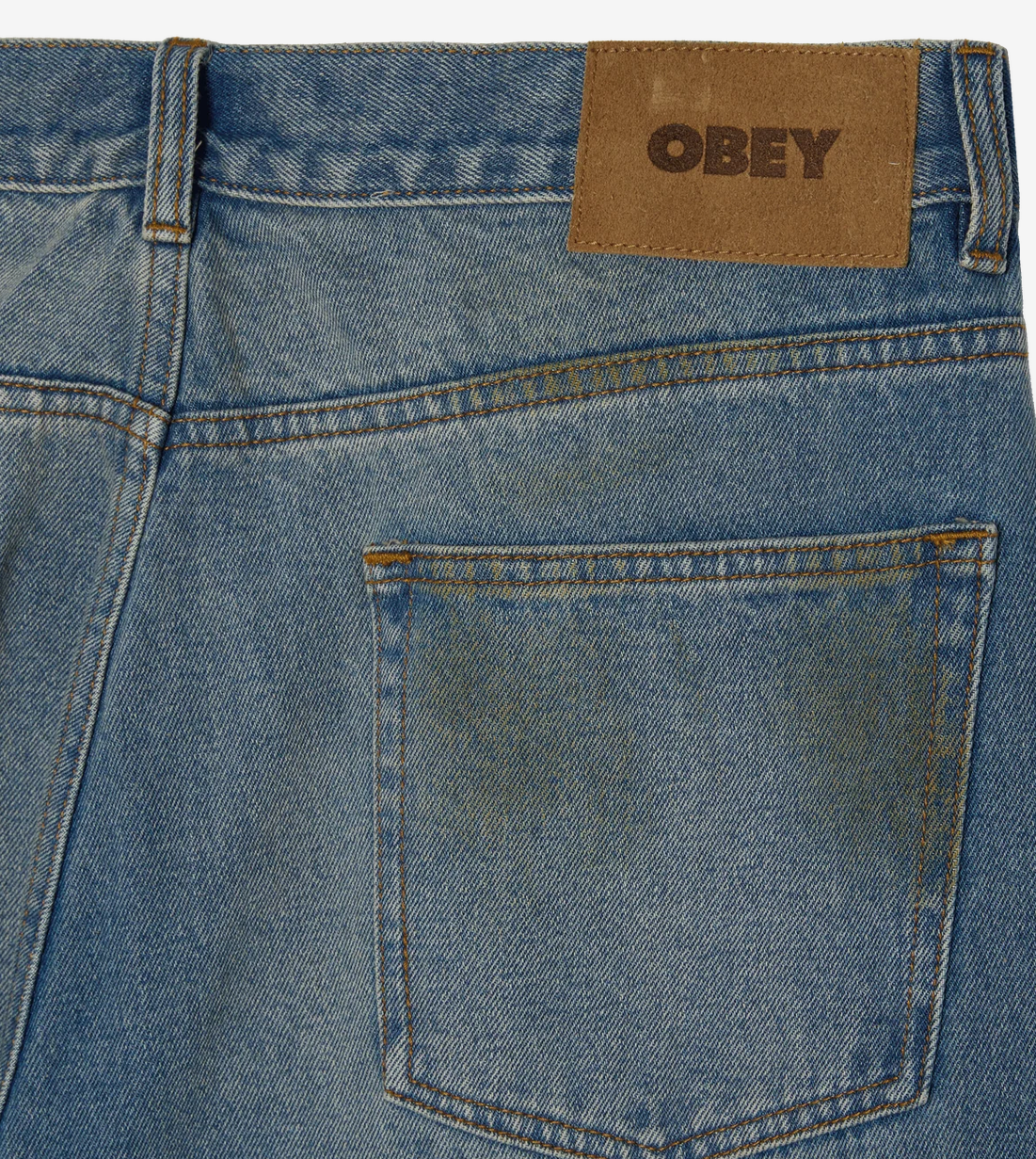 Obey Men Nelson Straight Denim Jeans