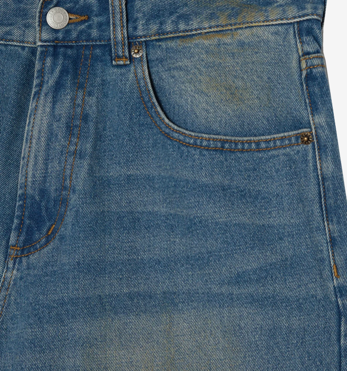 Obey Men Nelson Straight Denim Jeans