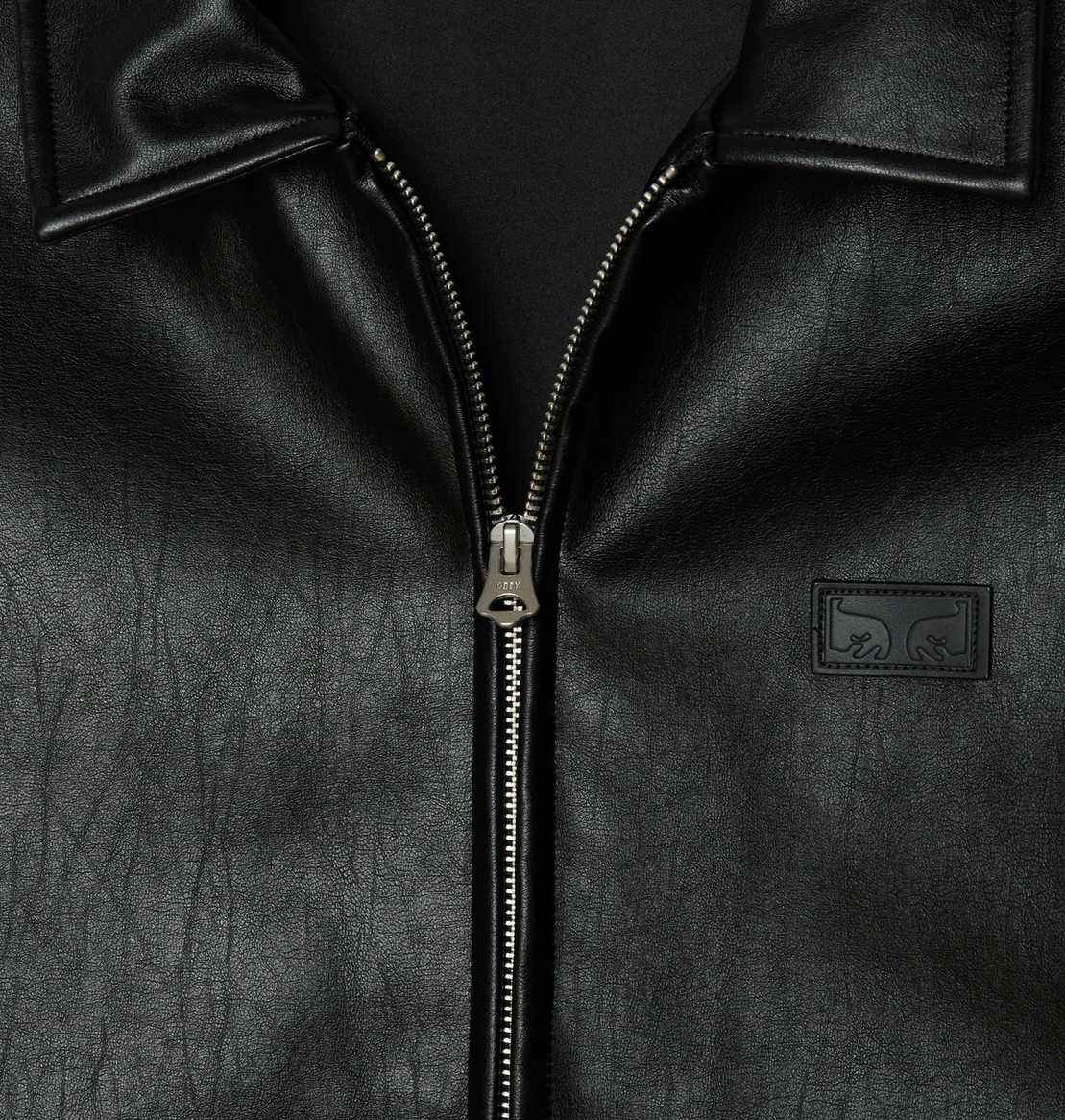 Obey Men Workman Pu Jacket