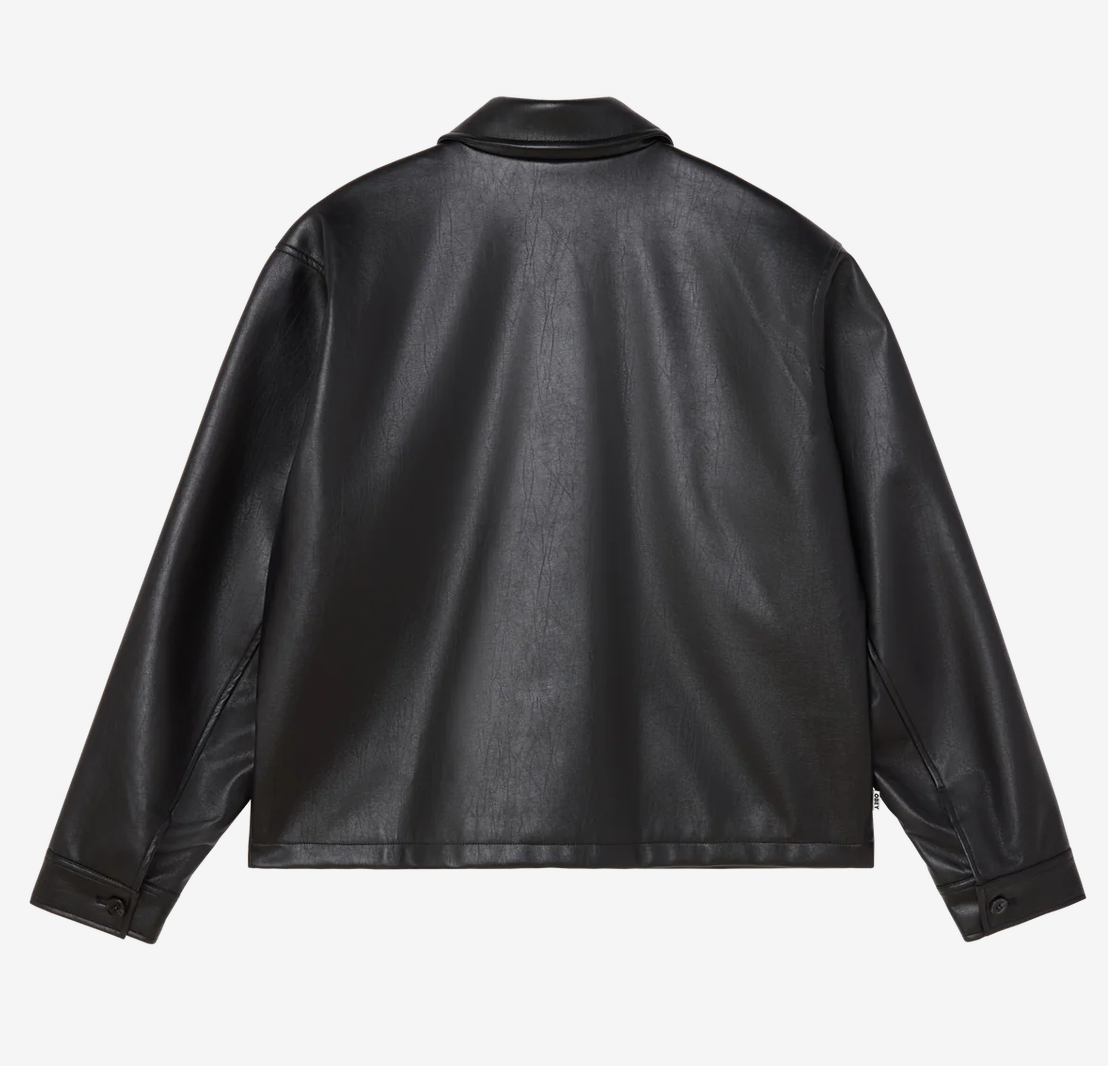 Obey Men Workman Pu Jacket