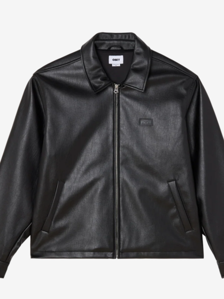 Obey Men Workman Pu Jacket