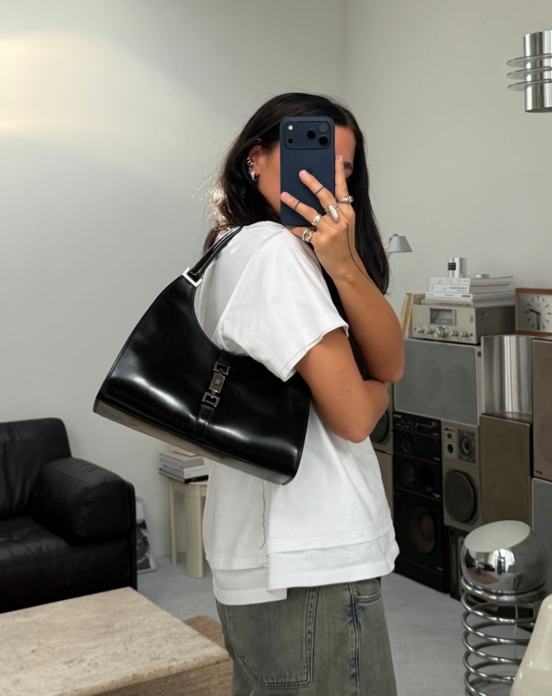 RR ARCHIVE Gucci Jackie Leather Handbag