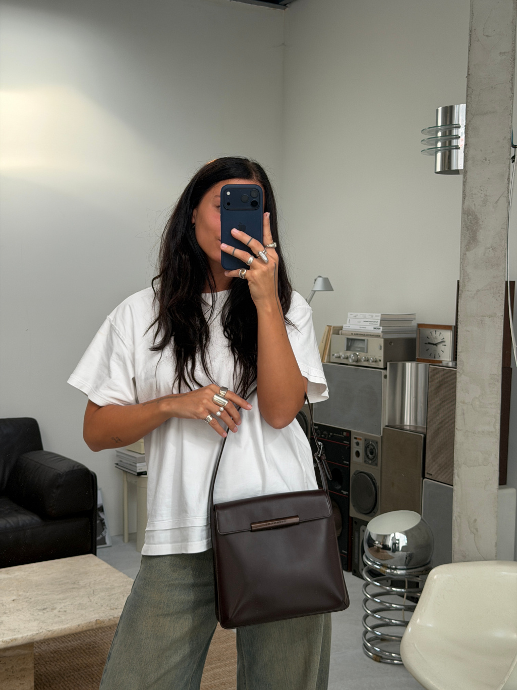 RR ARCHIVE Givenchy Leather Shoulder Bag