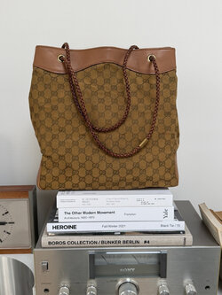 RR ARCHIVE Gucci GG Canvas Tote