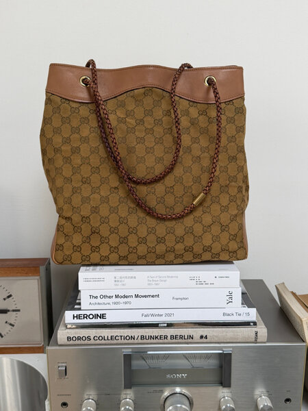 RR ARCHIVE Gucci GG Canvas Tote