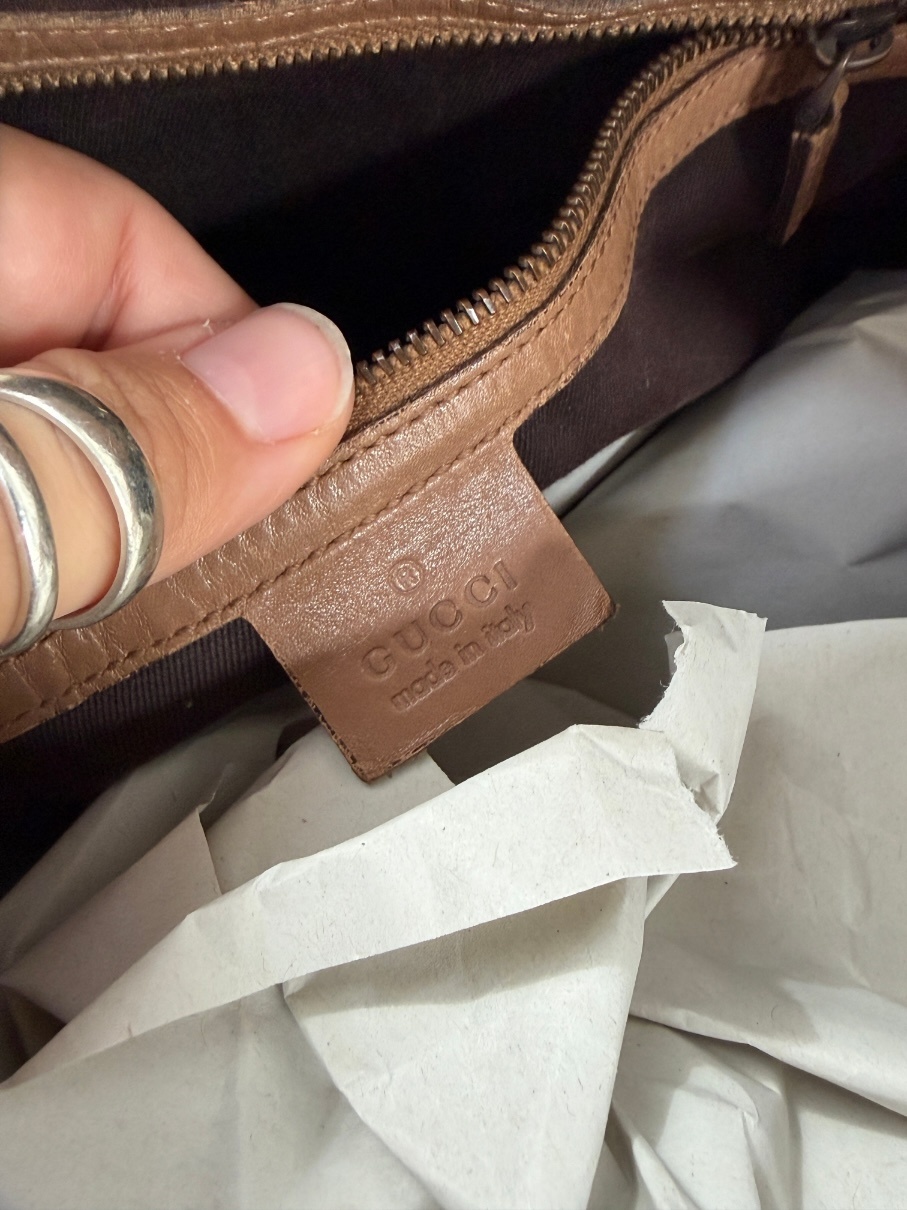 RR ARCHIVE Gucci GG Canvas Tote