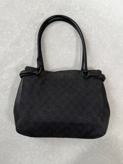 RR ARCHIVE Gucci GG Canvas Reins Shoulder Bag