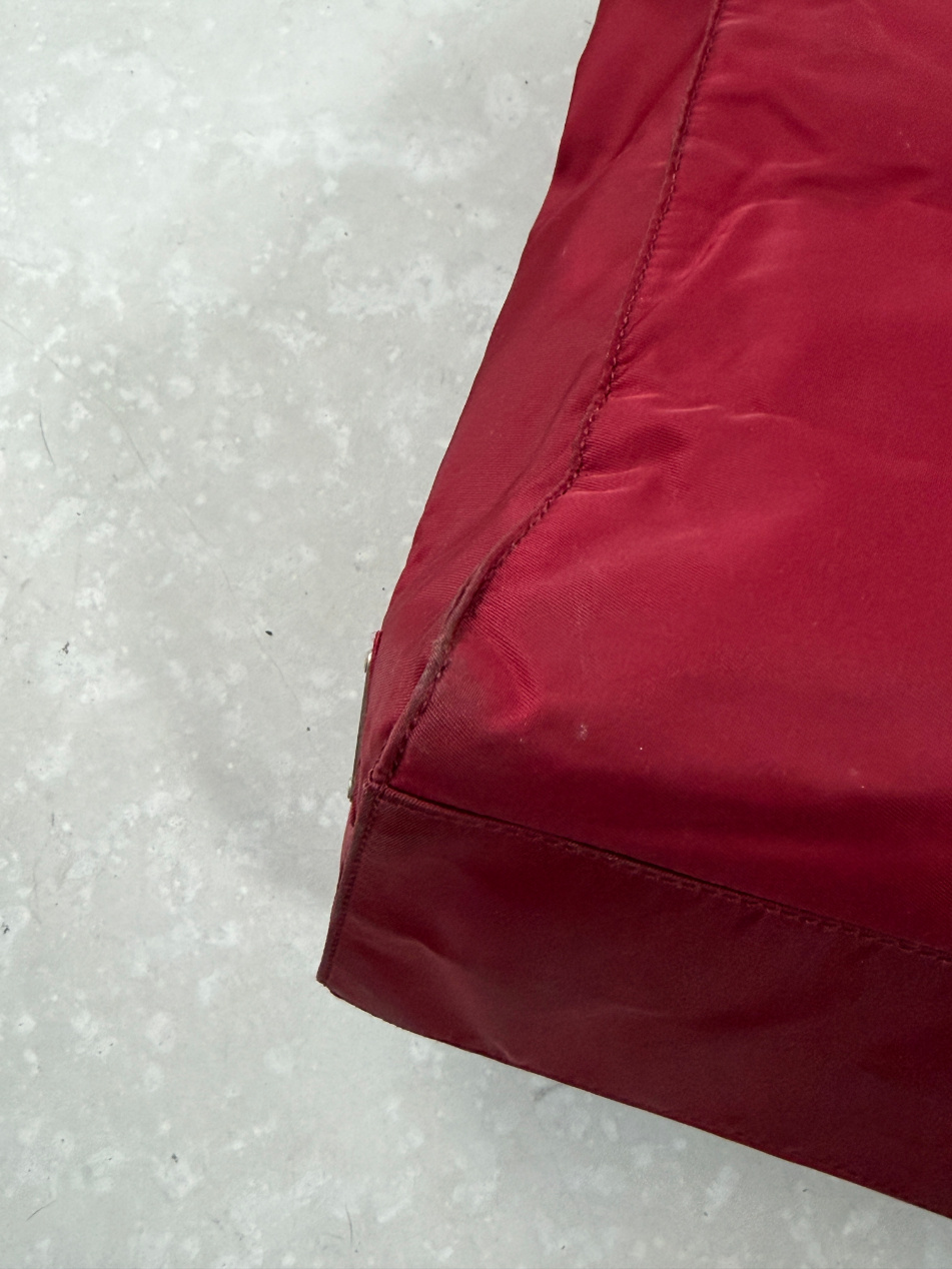 RR ARCHIVE Prada Nylon Plexi Handle Tote