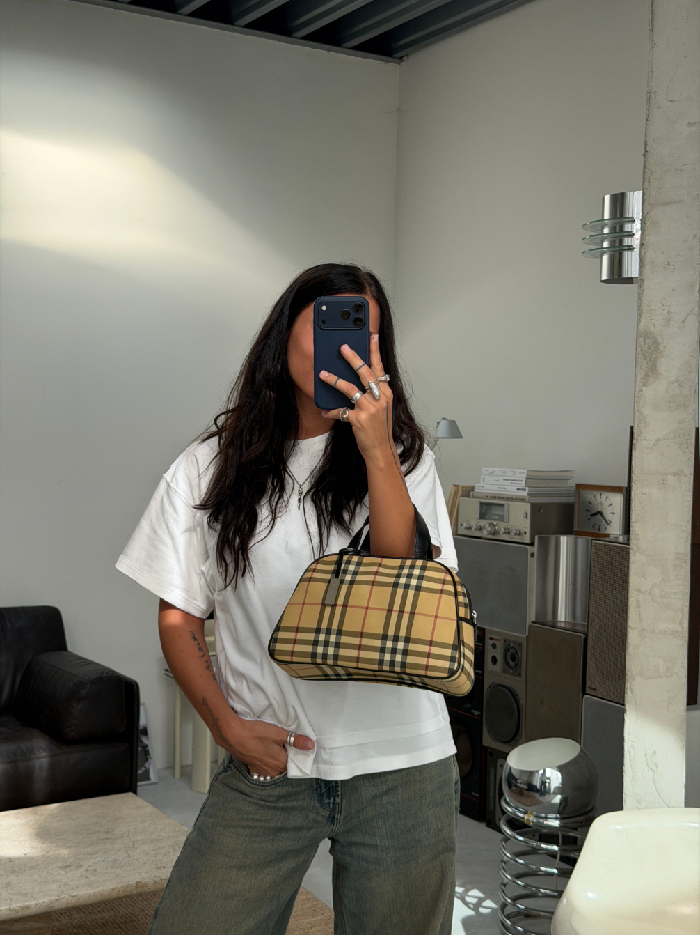 RR ARCHIVE Burberry Nova Check Handbag