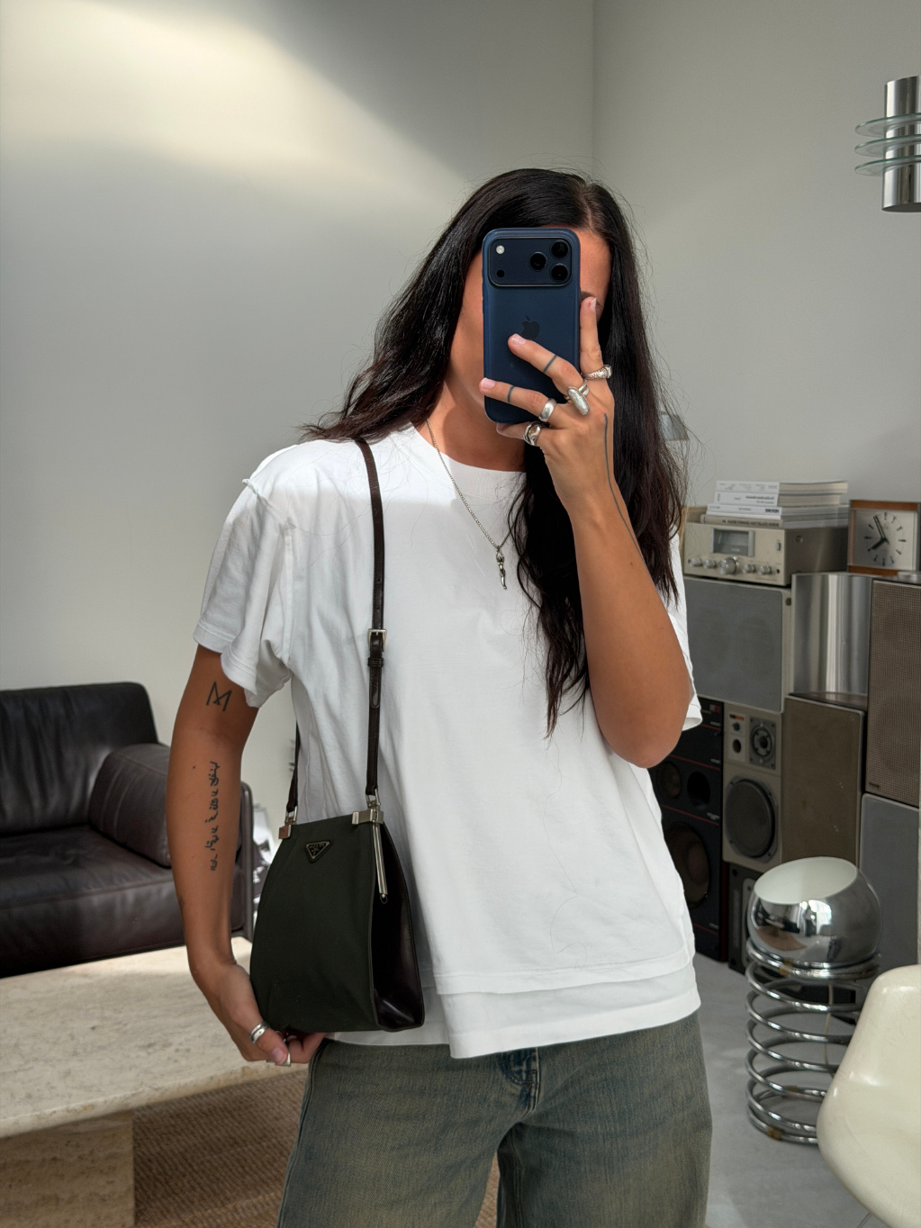 RR ARCHIVE Prada Nylon Mini Clip Bag