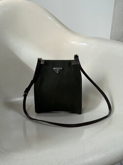 RR ARCHIVE Prada Nylon Mini Clip Bag