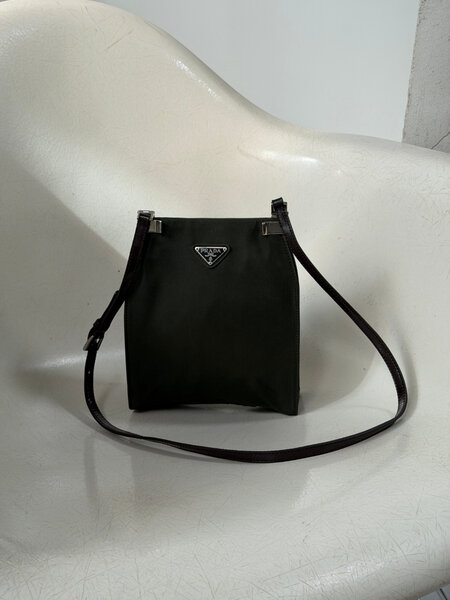 RR ARCHIVE Prada Nylon Mini Clip Bag