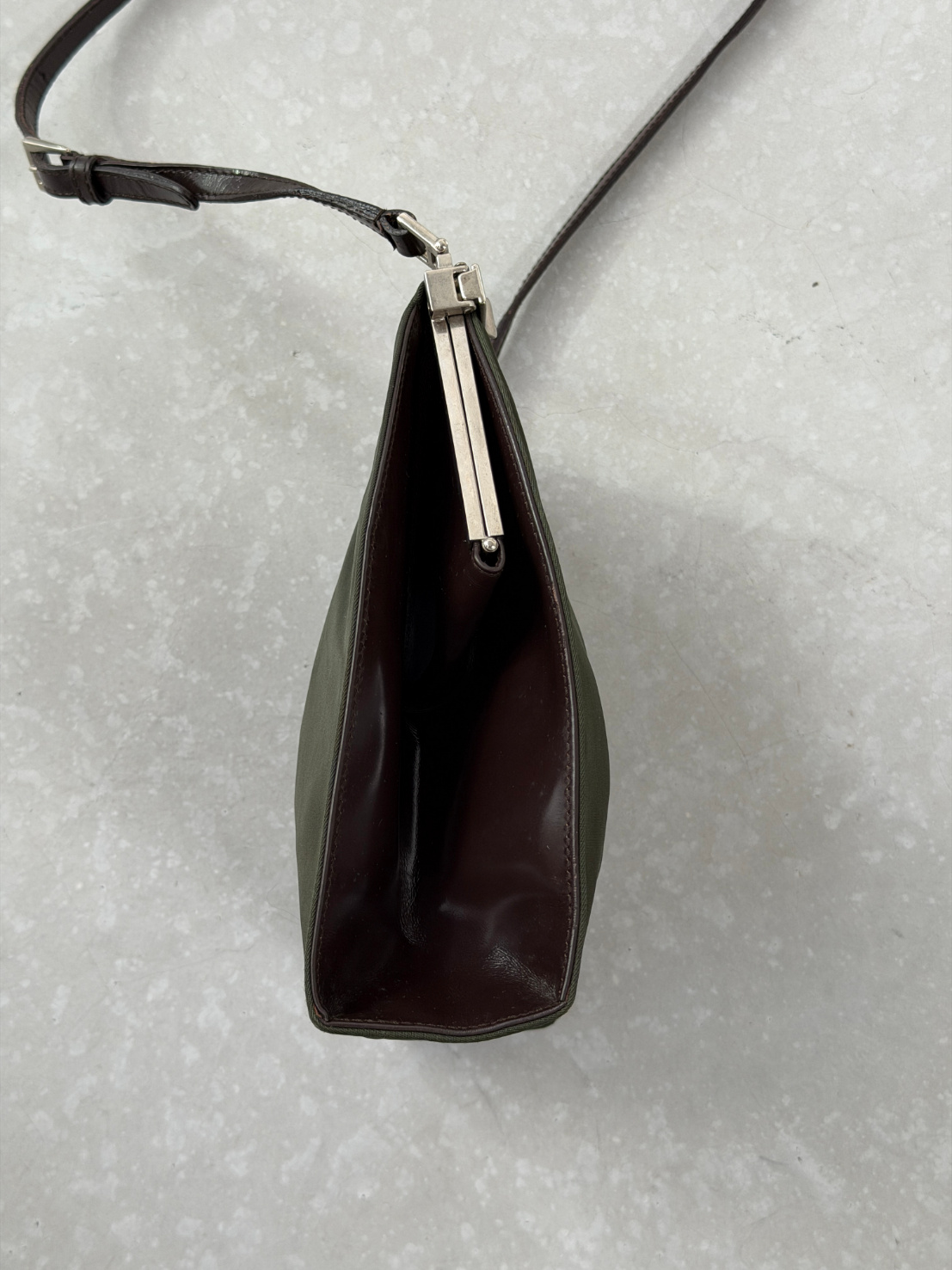 RR ARCHIVE Prada Nylon Mini Clip Bag