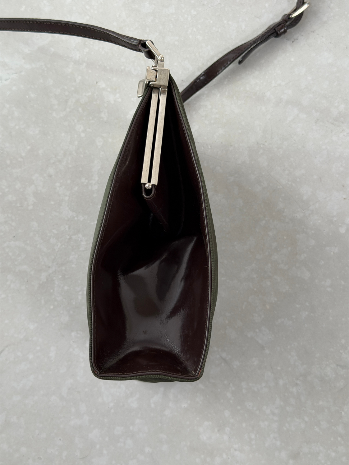 RR ARCHIVE Prada Nylon Mini Clip Bag