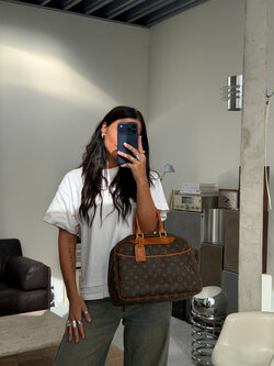 RR ARCHIVE Louis Vuitton Deauville Monogram Handbag