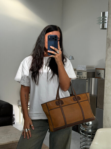 RR ARCHIVE Loewe Leather Tote Bag