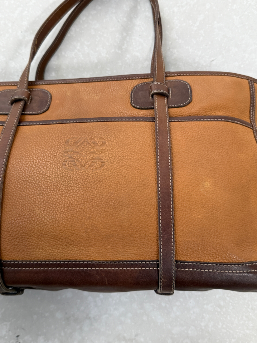 RR ARCHIVE Loewe Leather Tote Bag