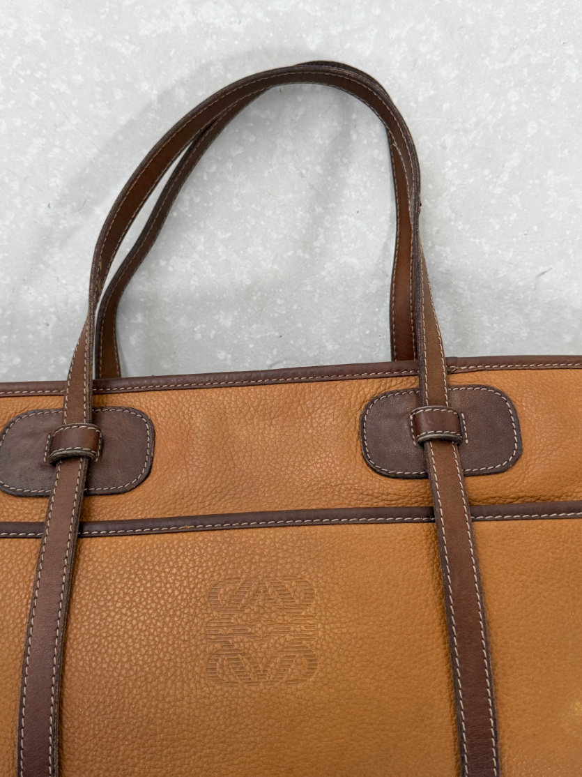 RR ARCHIVE Loewe Leather Tote Bag