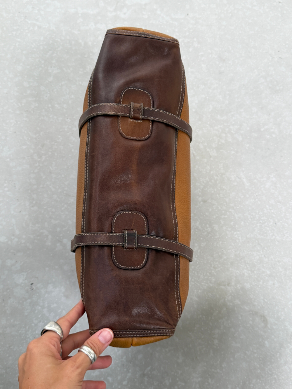 RR ARCHIVE Loewe Leather Tote Bag
