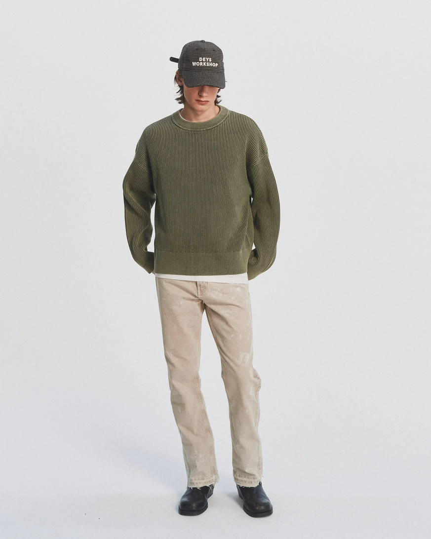 DEYS Pasadena Washed Crew Sweater