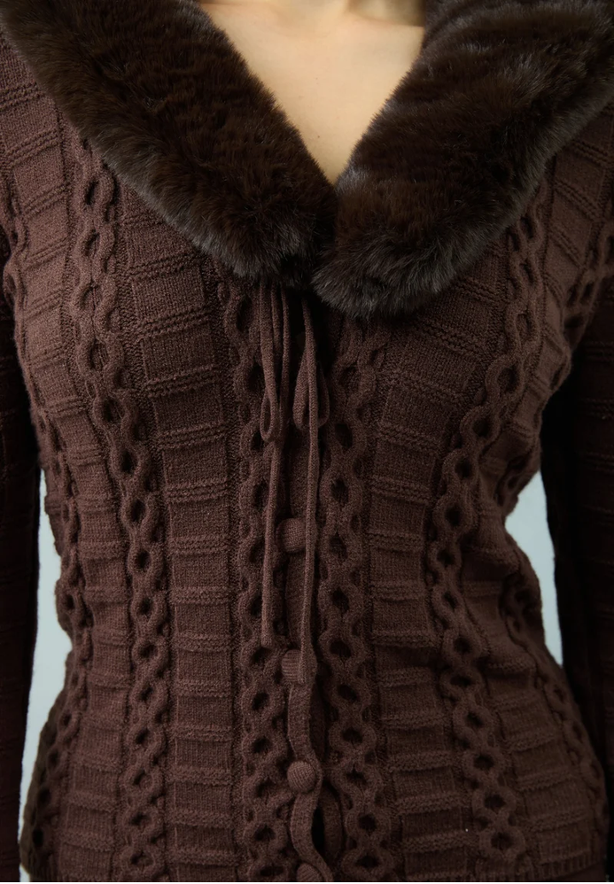 House of Sunny Cable Peggy Knit