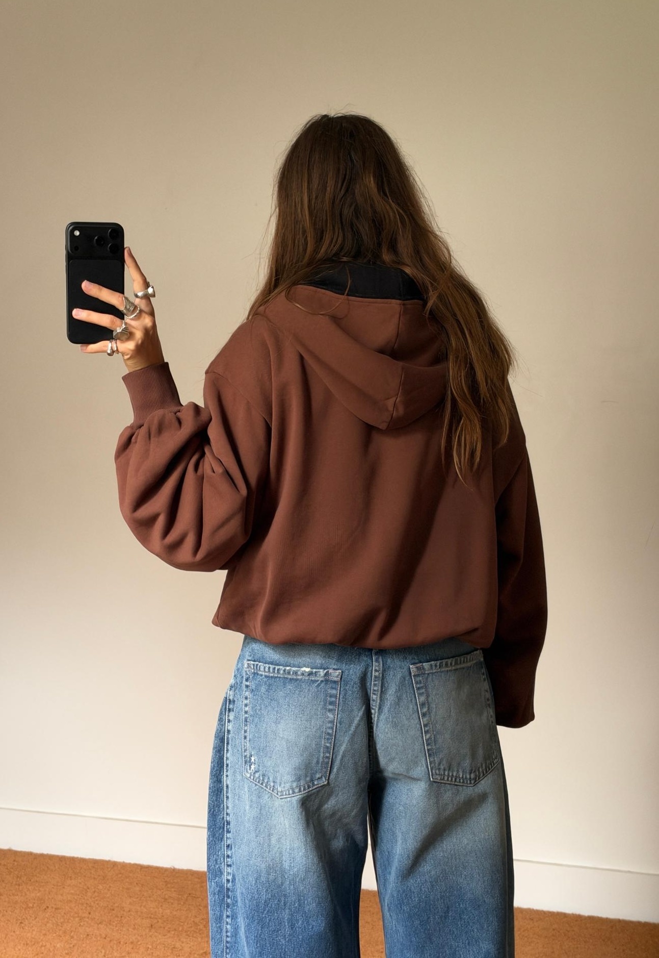 Rotate Zip Sweat Hoodie