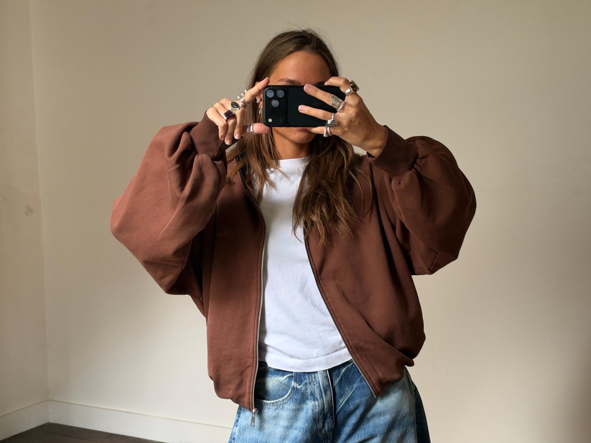 Rotate Zip Sweat Hoodie
