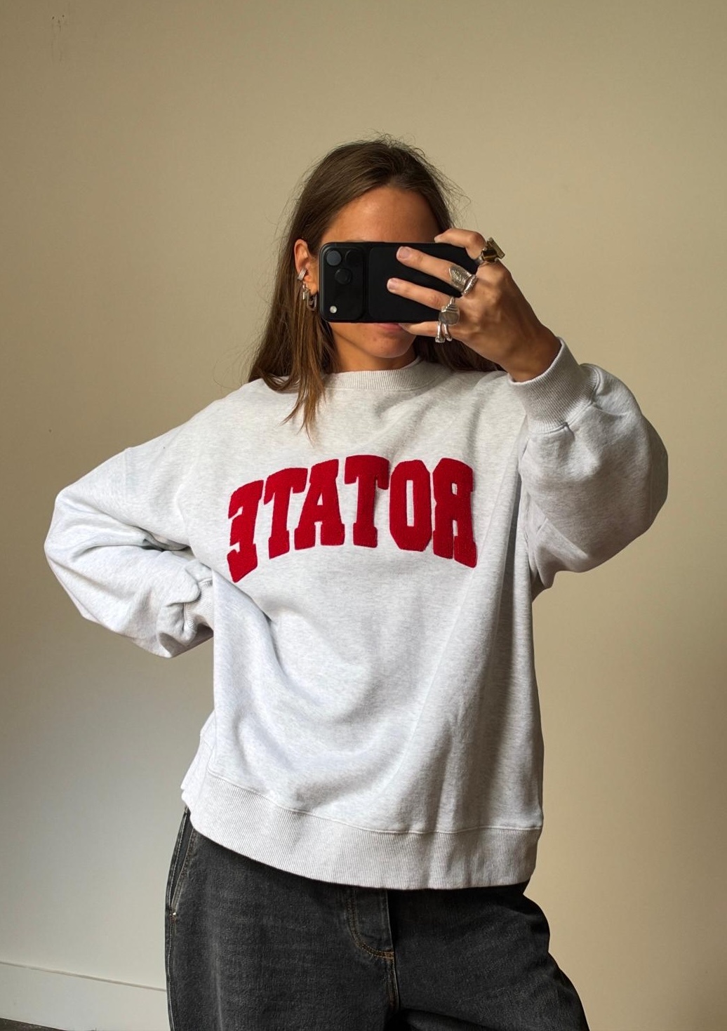 Rotate Heavy Sweat Crewneck