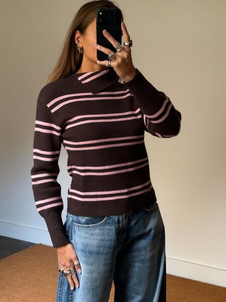 Laagam Nolie Striped Knit