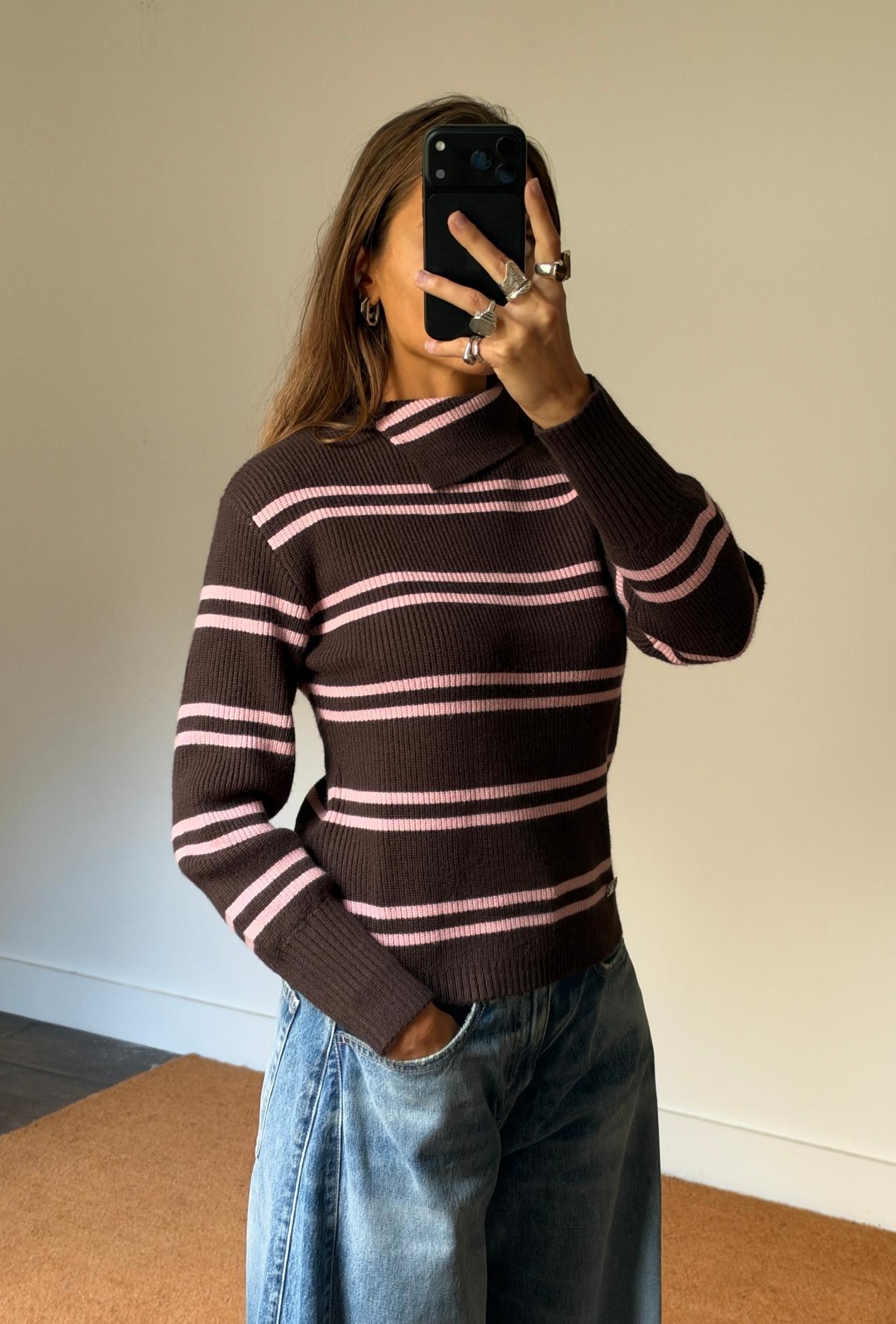 Laagam Nolie Striped Knit