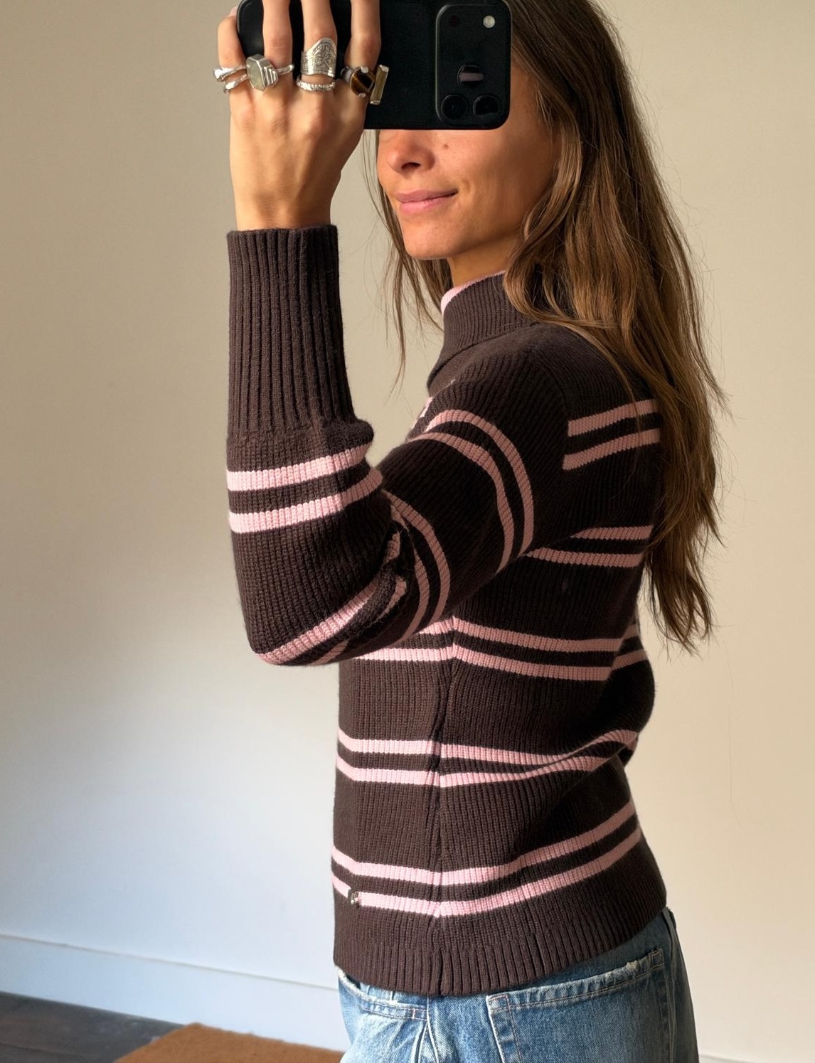Laagam Nolie Striped Knit