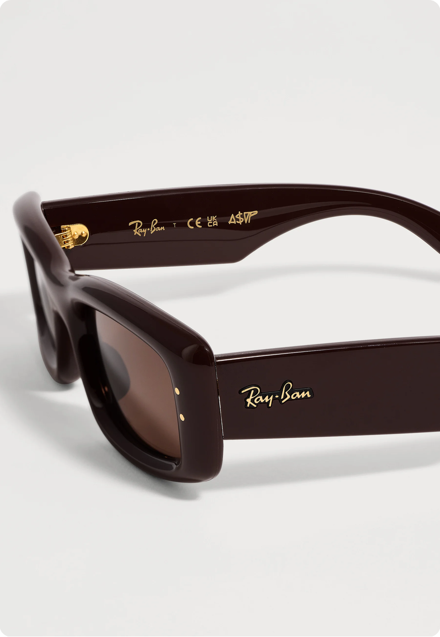 RayBan Transparent Injected