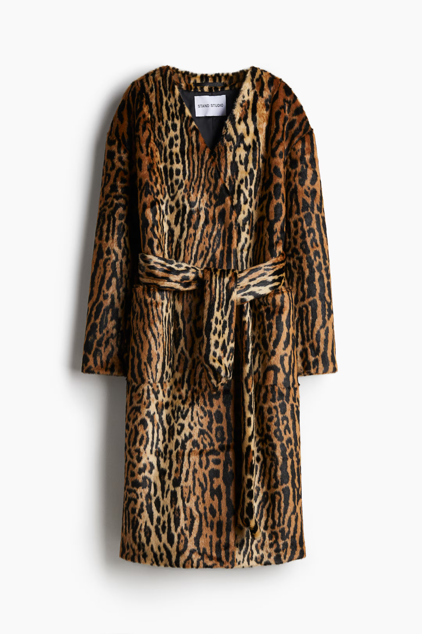 STAND STUDIO Valeria Fur Coat