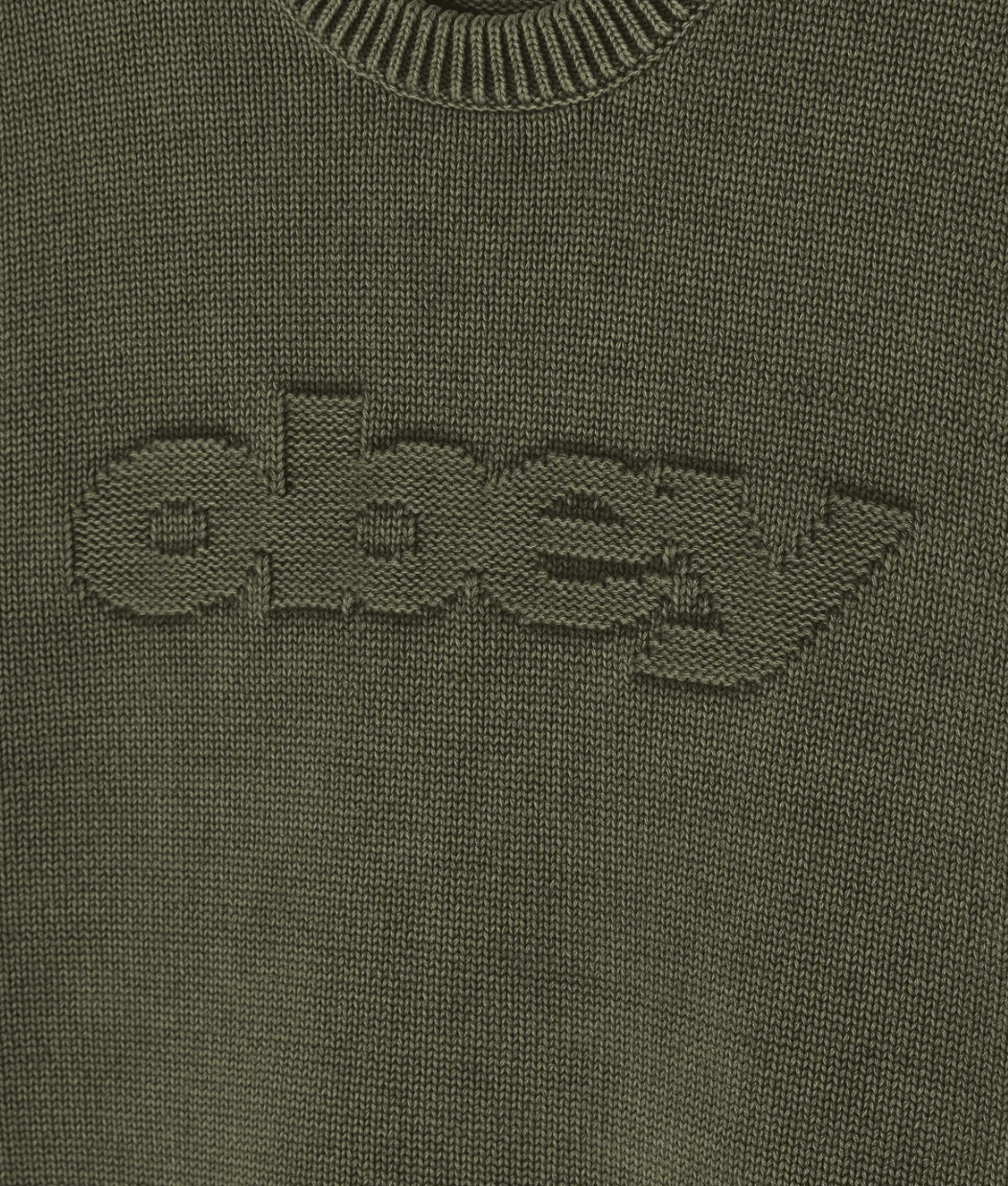 Obey Men Fade Wash Speed Logo Sweater