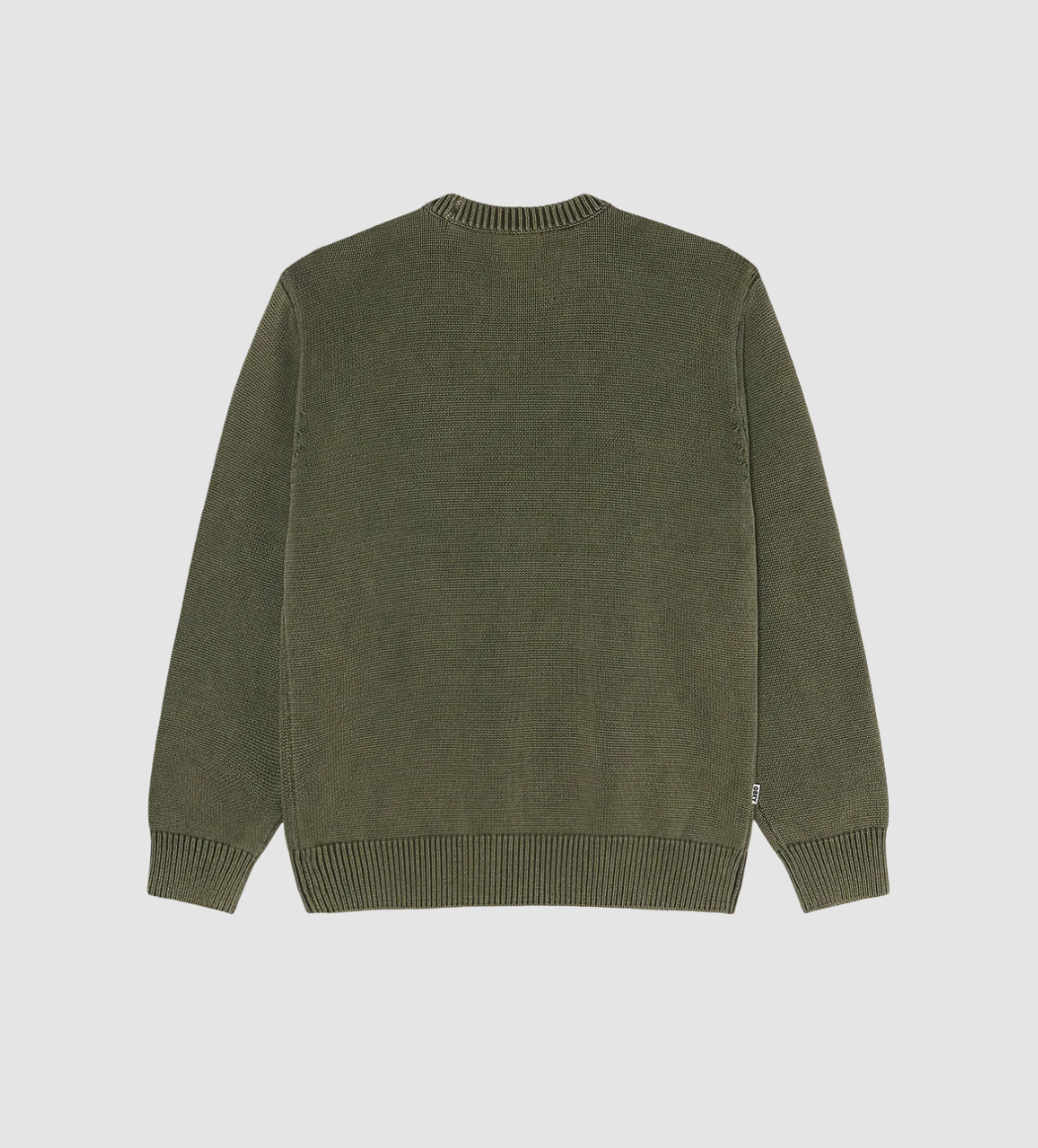 Obey Men Fade Wash Speed Logo Sweater