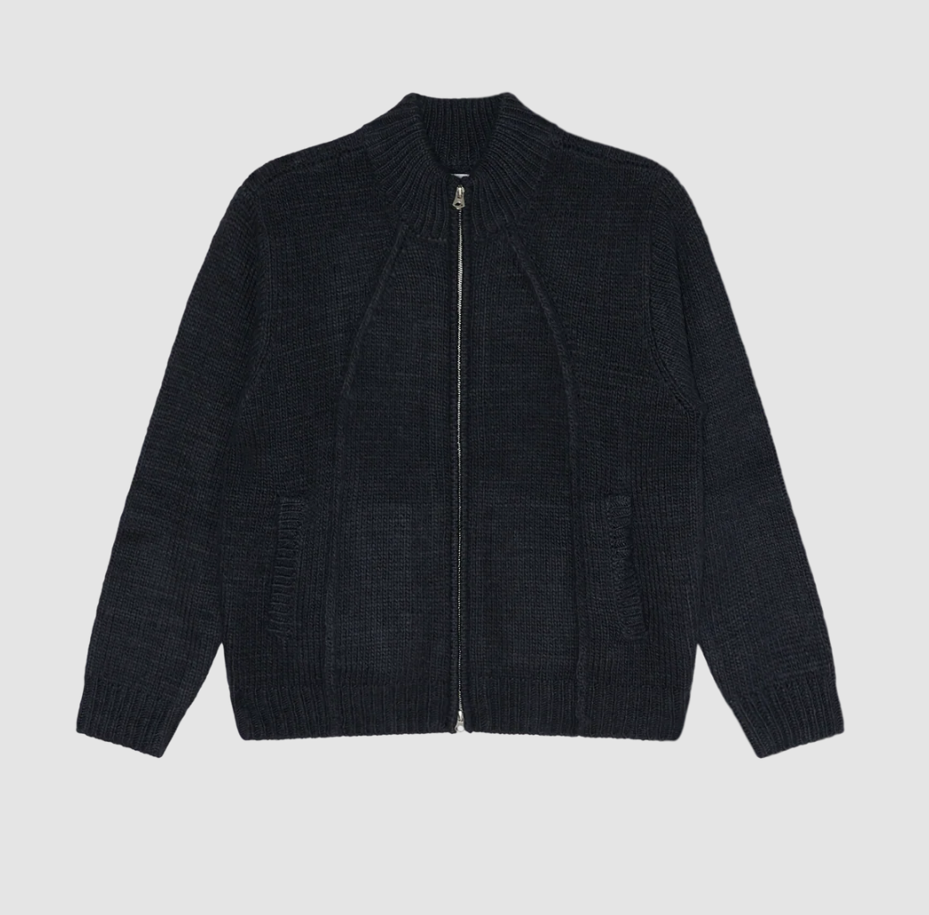 Obey Men Ryo Zip Up Cardigan
