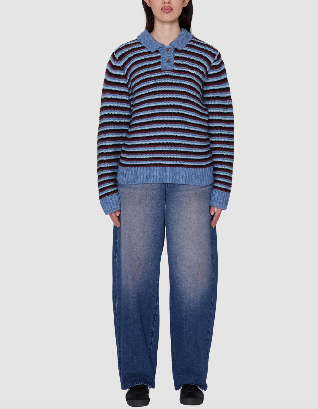 Obey Women Colette Polo Sweater