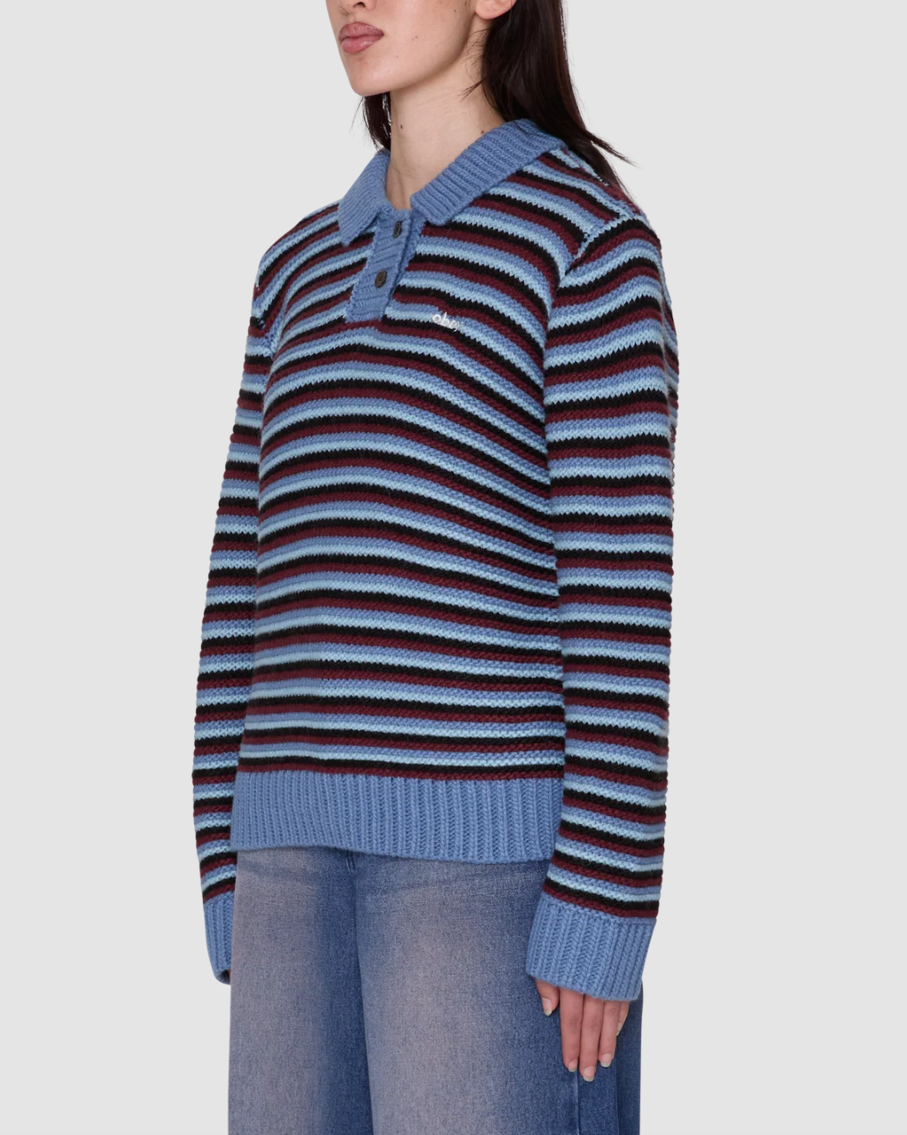 Obey Women Colette Polo Sweater