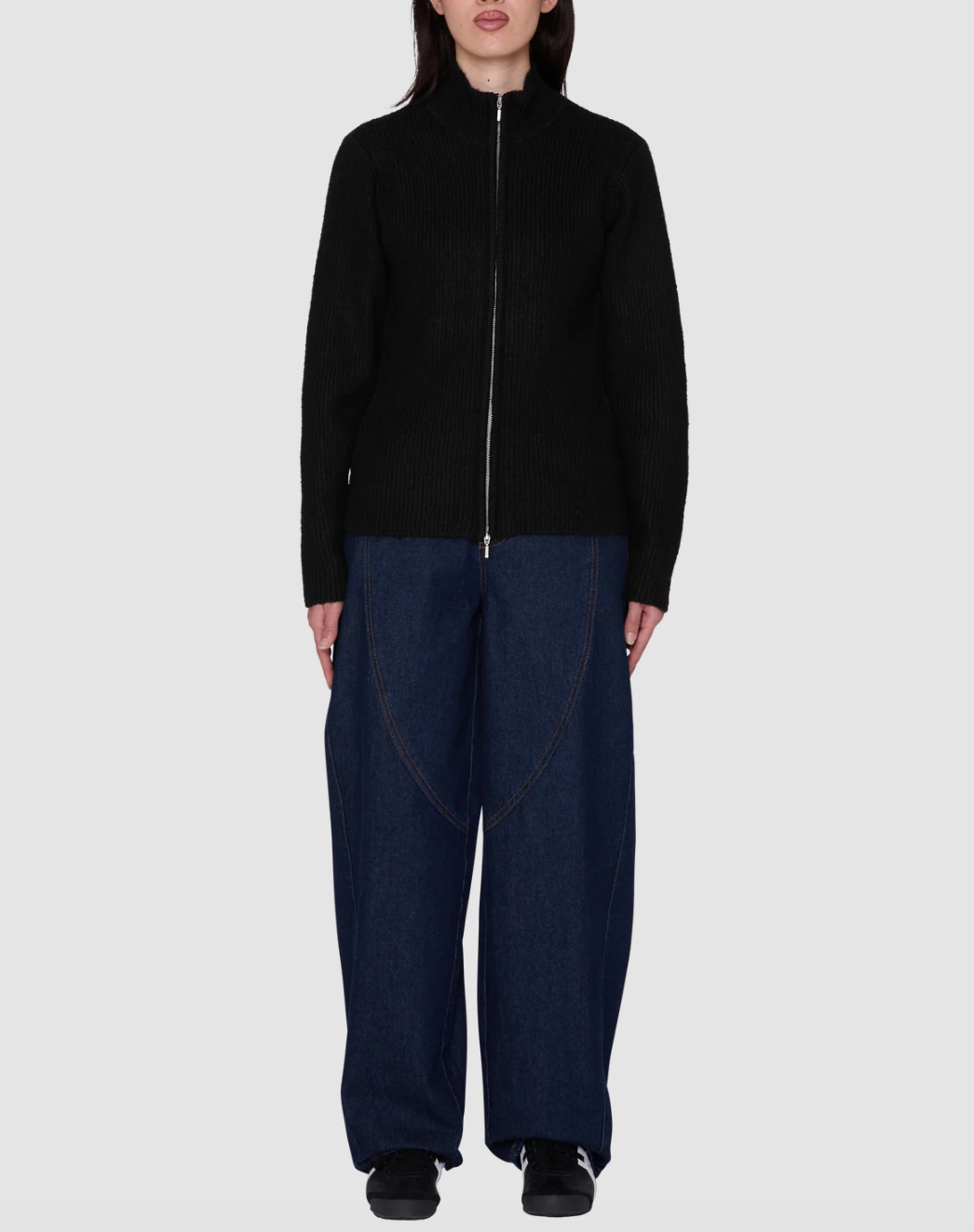 Obey Women Ciel 2Way Zip Cardigan