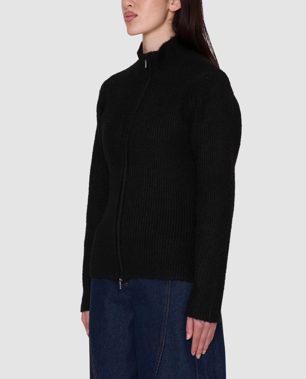 Obey Women Ciel 2Way Zip Cardigan