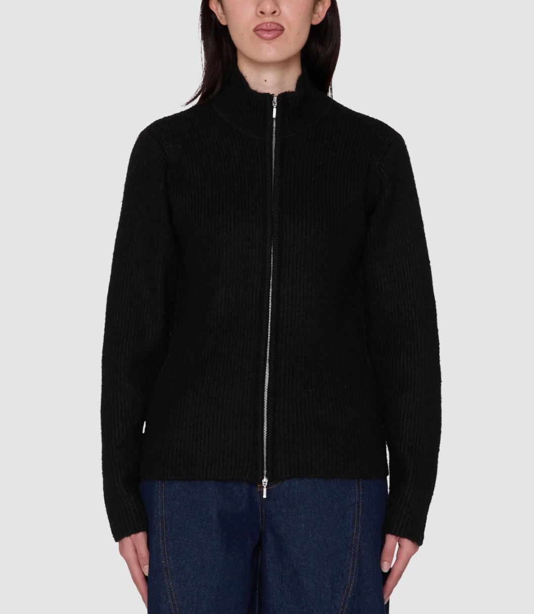 Obey Women Ciel 2Way Zip Cardigan