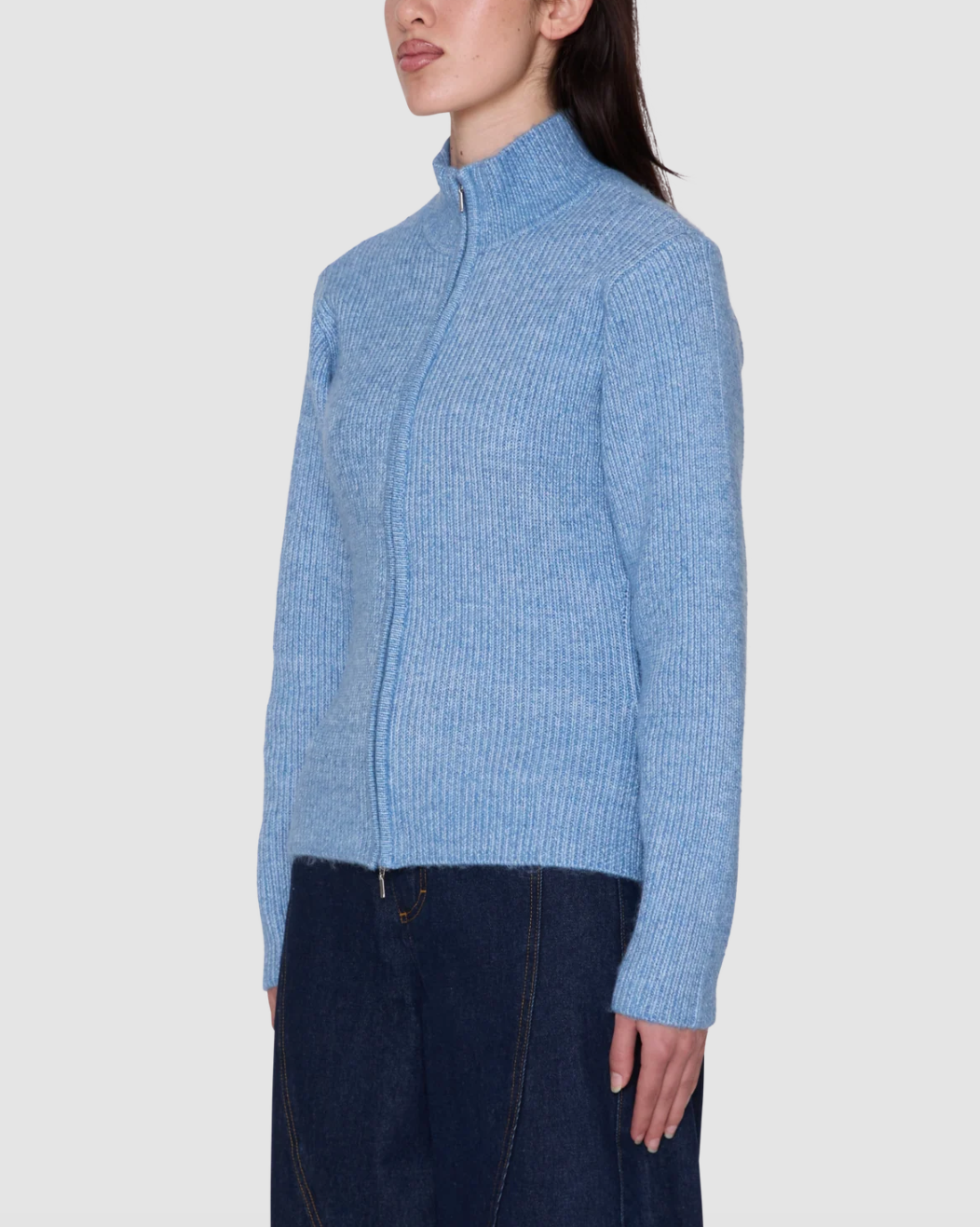 Obey Women Ciel 2Way Zip Cardigan