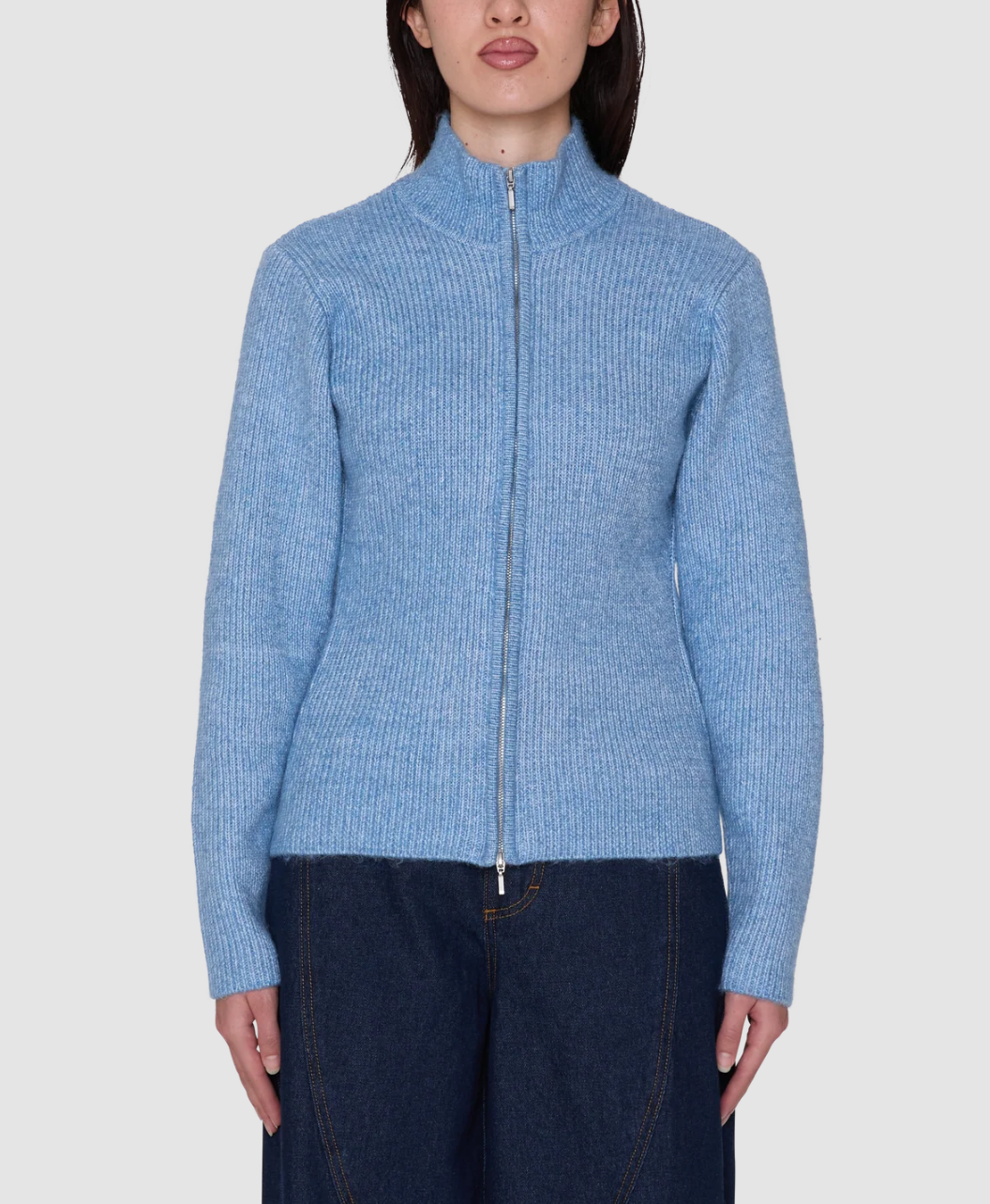Obey Women Ciel 2Way Zip Cardigan