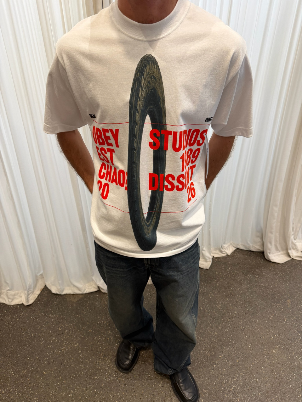 Obey Men Studios Chaos Dissent T-Shirt