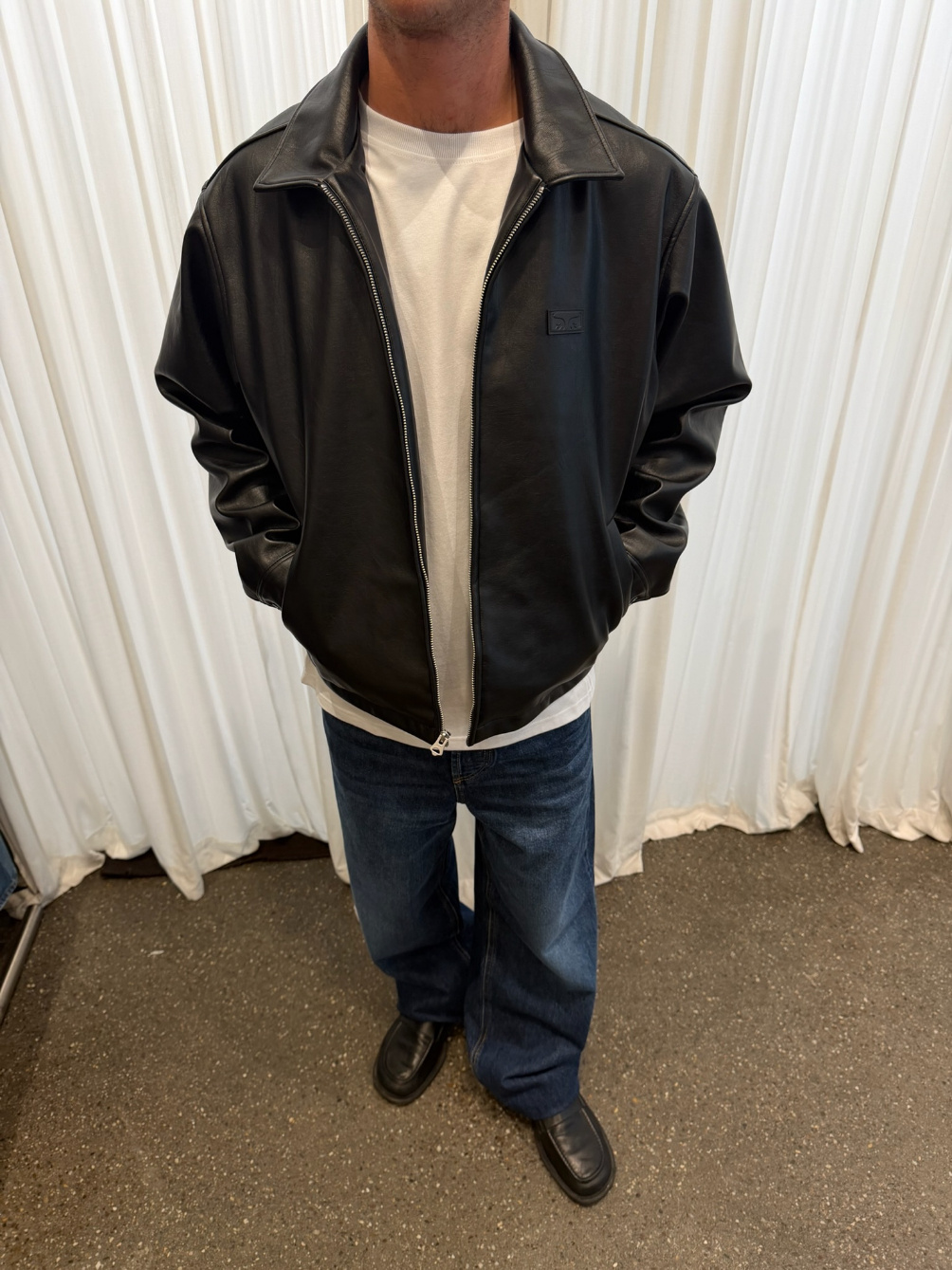 Obey Men Workman Pu Jacket