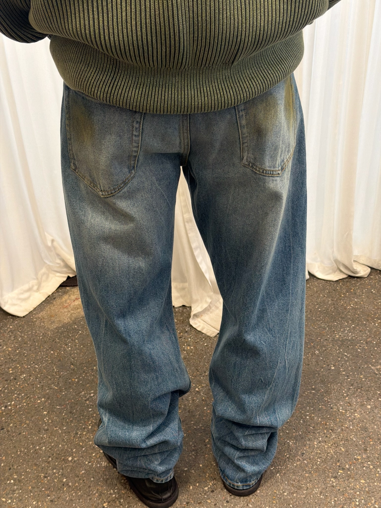 Obey Men Nelson Straight Denim Jeans
