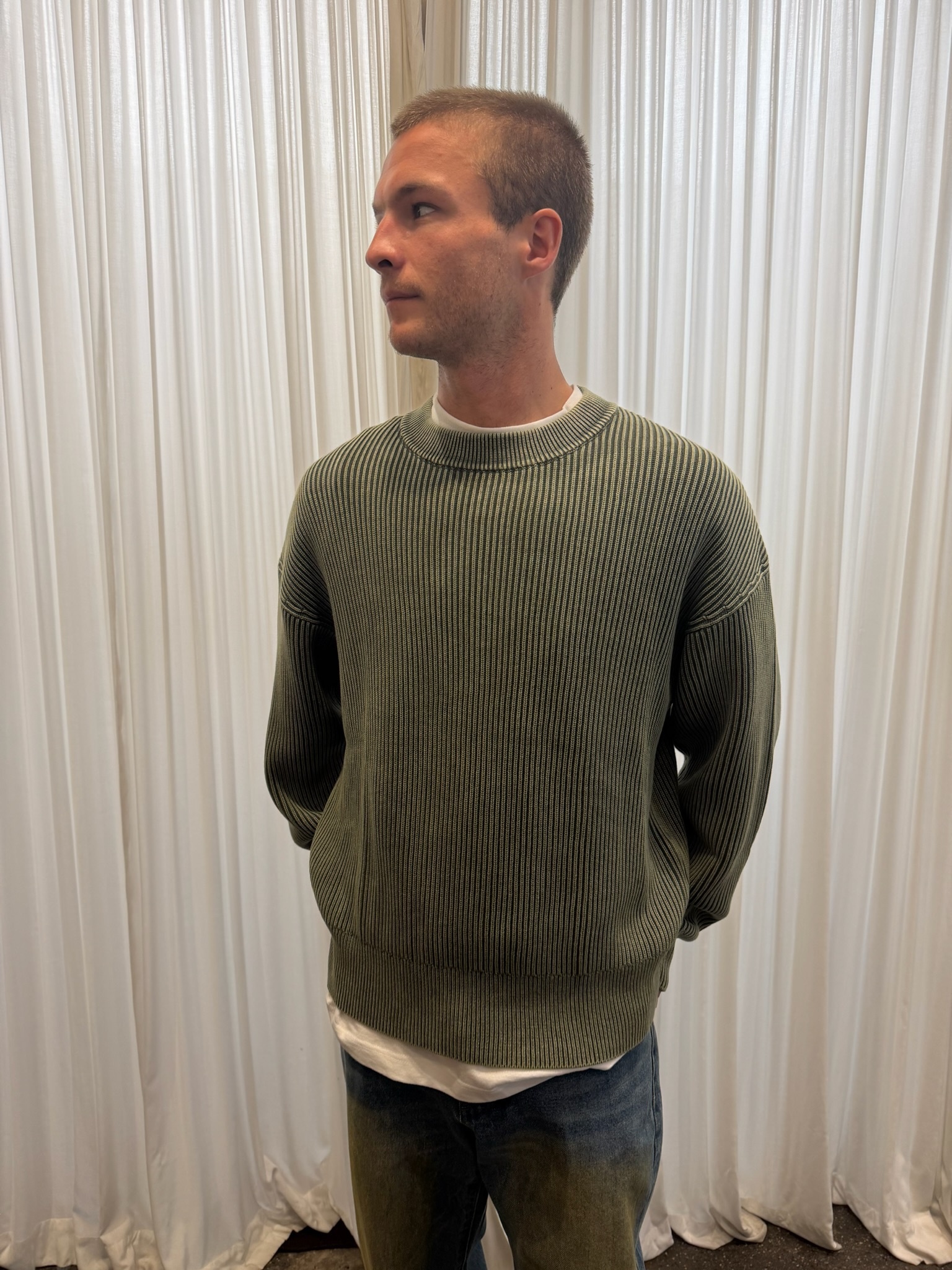 DEYS Pasadena Washed Crew Sweater