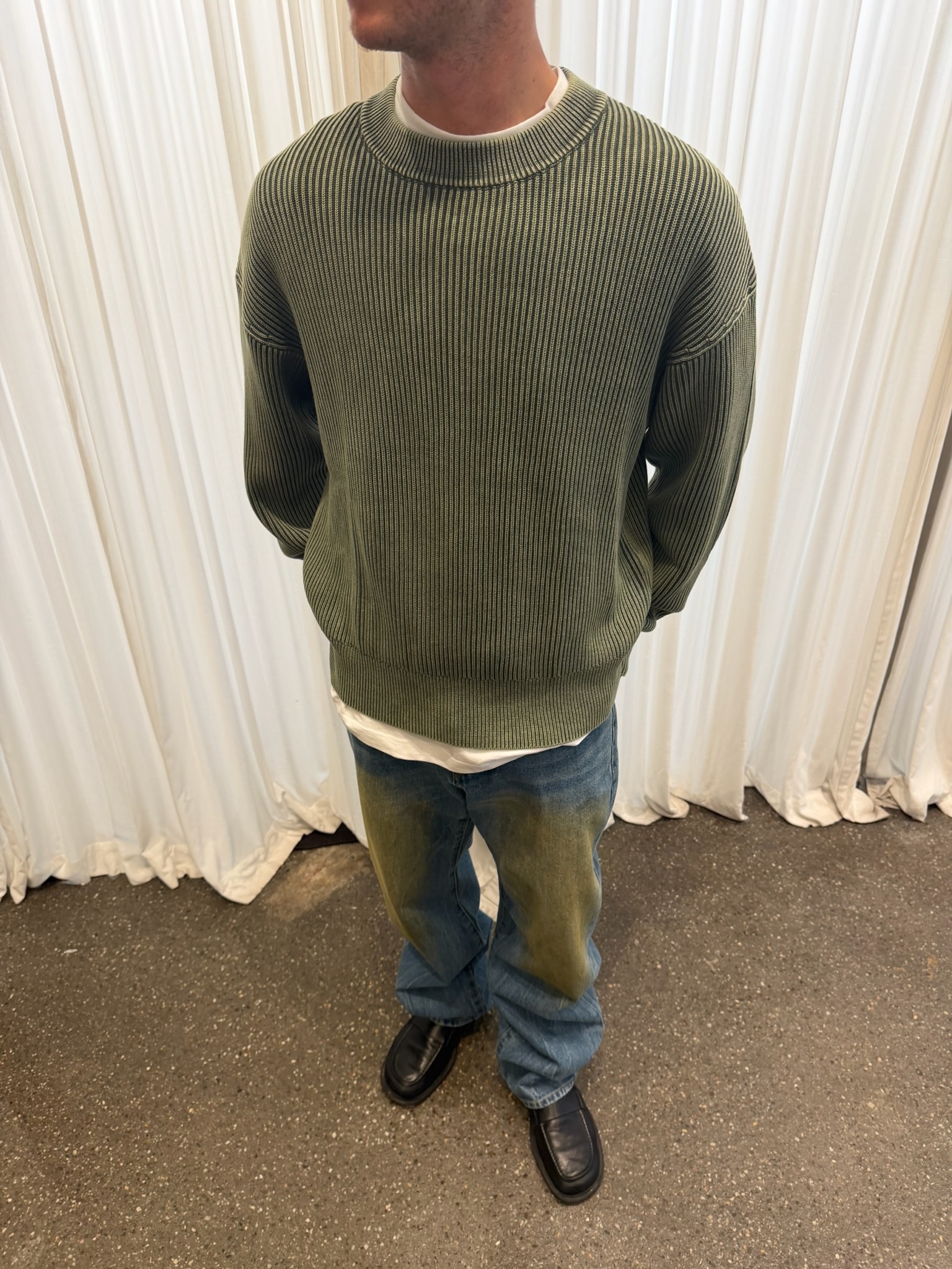 DEYS Pasadena Washed Crew Sweater
