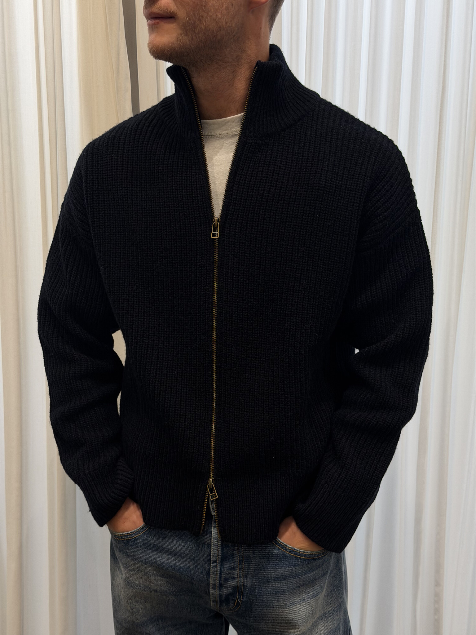 DEYS Montebello Wool Zip Hoodie