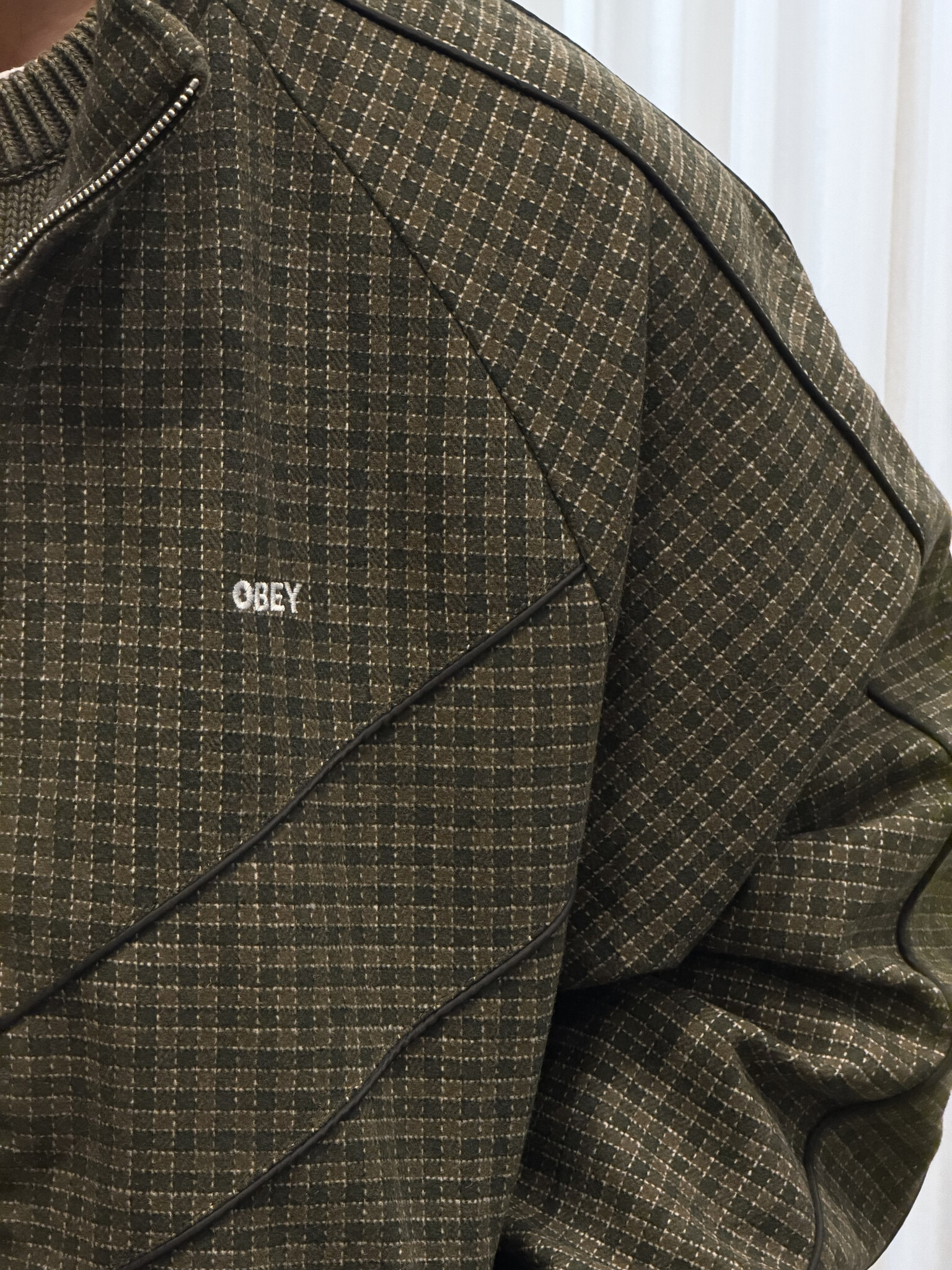 Obey Men Leisure Training Jacket